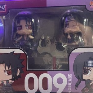 Chimi Mega Buddy Series! 009 NARUTO Shippuden Uchiha Sasuke & Itachi Figure Set